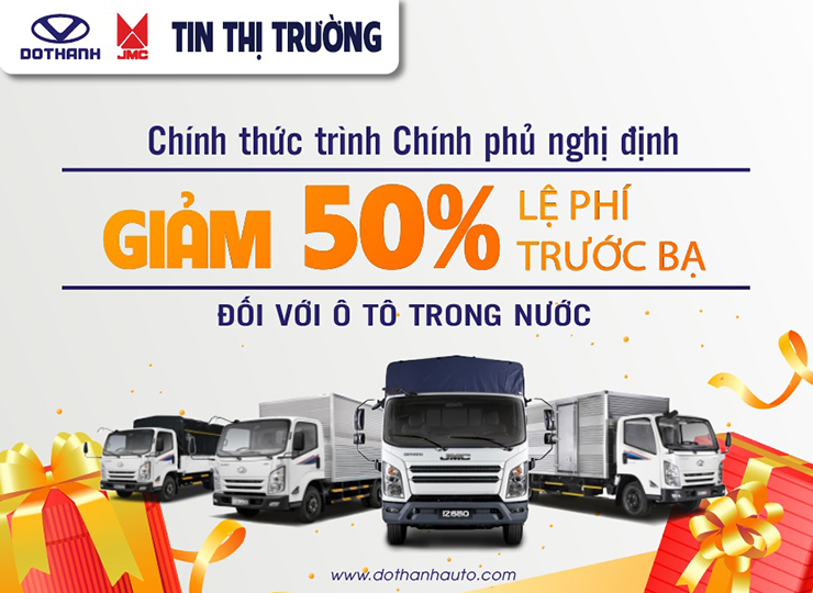 Chính thức trình Chính phủ nghị định giảm 50% lệ phí trước bạ cho ô tô trong nước