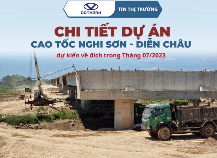 Chi tiết cao tốc 7.293 tỉ Nghi Sơn - Diễn Châu dự kiến về đích trong tháng 7