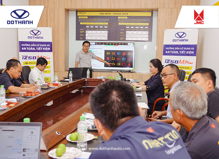 Chương trình đào tạo “Hướng dẫn sử dụng xe an toàn, tiết kiệm” cho NHẤT TÍN LOGISTICS | Dothanh Auto