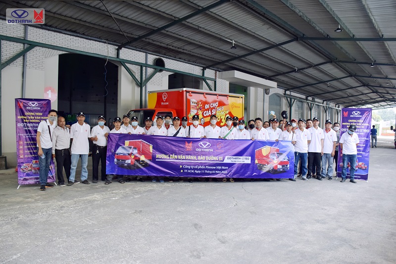 Chương trình đào tạo “Hướng dẫn vận hành, bảo dưỡng DOTHANH IZ150 Thùng Cánh Dơi”