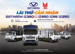 SỰ KIỆN LÁI THỬ KẾT HỢP VỚI RA MẮT XE TẢI DOTHANH IZ350SL TẠI ĐÔ THÀNH SÓC TRĂNG
