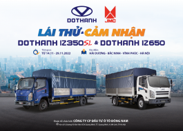 SỰ KIỆN LÁI THỬ XE TẢI DOTHANH IZ TẠI AUTO ĐÔNG NAM