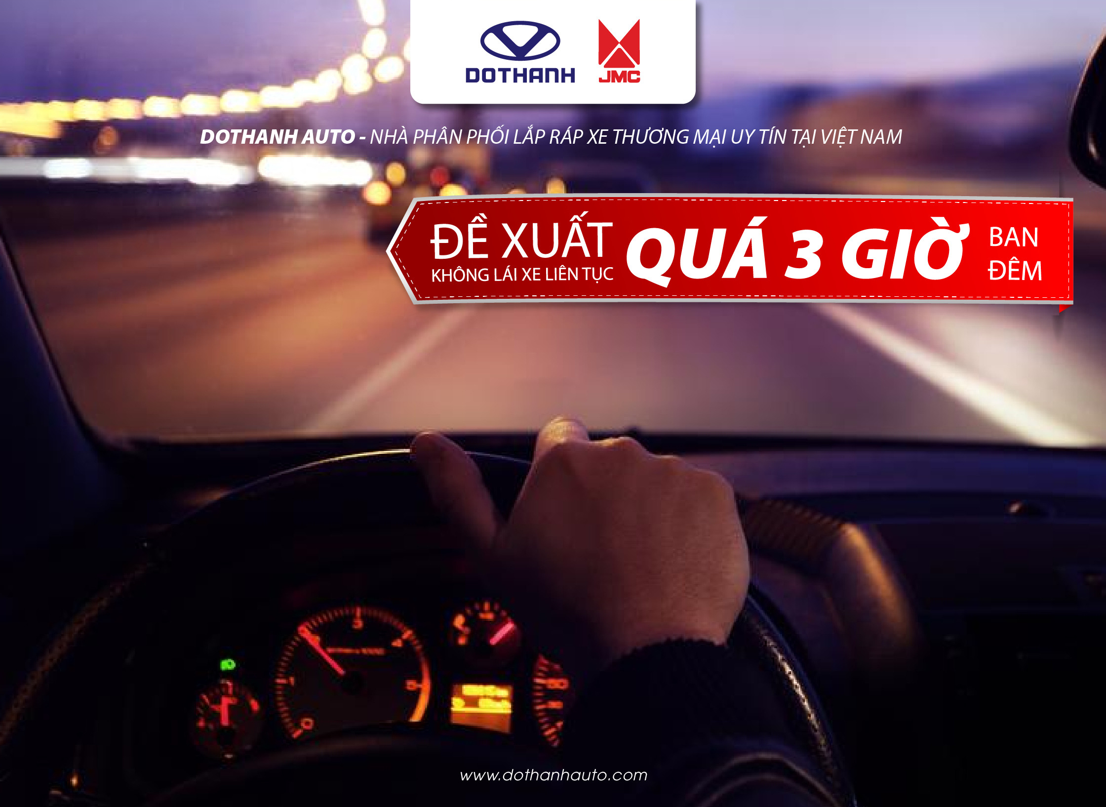 Đề xuất không lái xe liên tục quá 3 giờ ban đêm