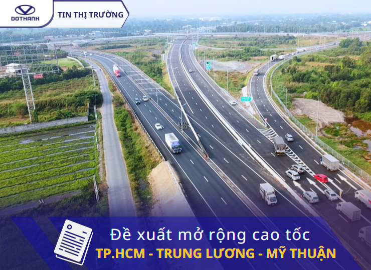 Đề xuất mở rộng cao tốc TP HCM - Trung Lương - Mỹ Thuận