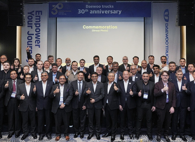 DOTHANH AUTO tại lễ kỷ niệm 30 năm thành lập của DAEWOO TRUCKS