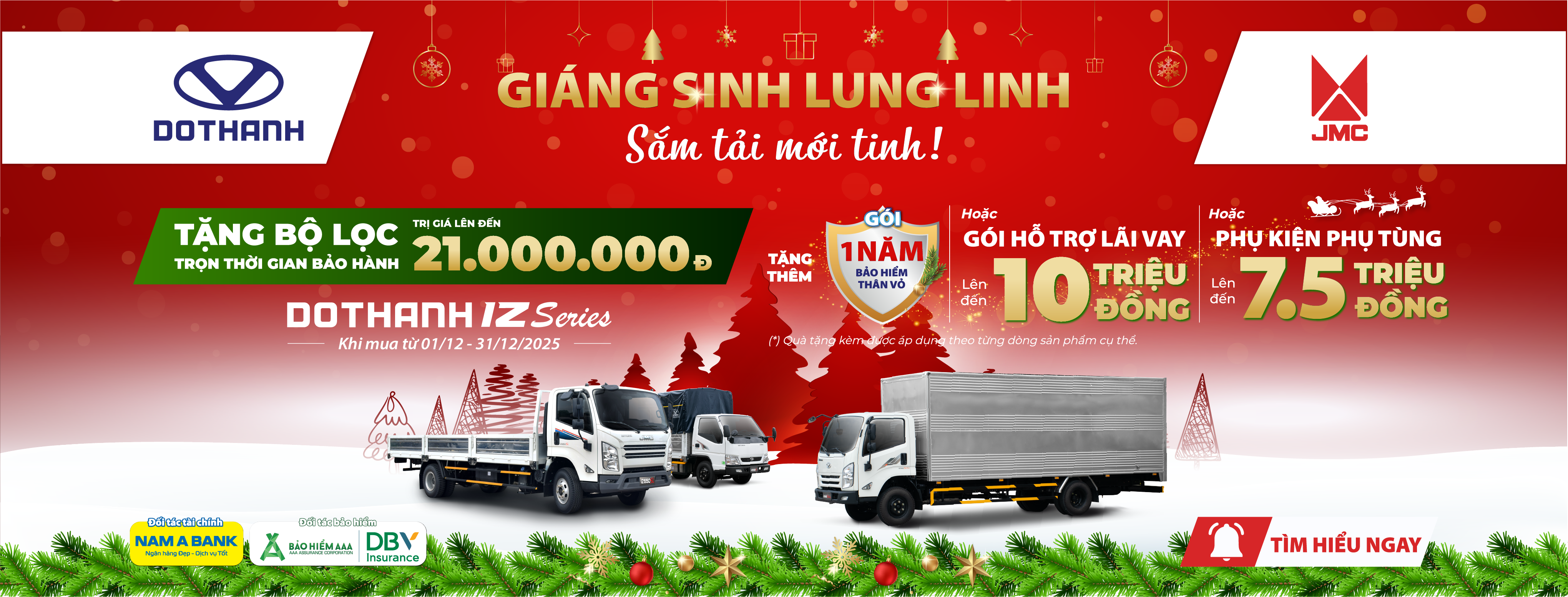 GIÁNG SINH LUNG LINH 2025: SẮM TẢI DOTHANH IZ MỚI TINH