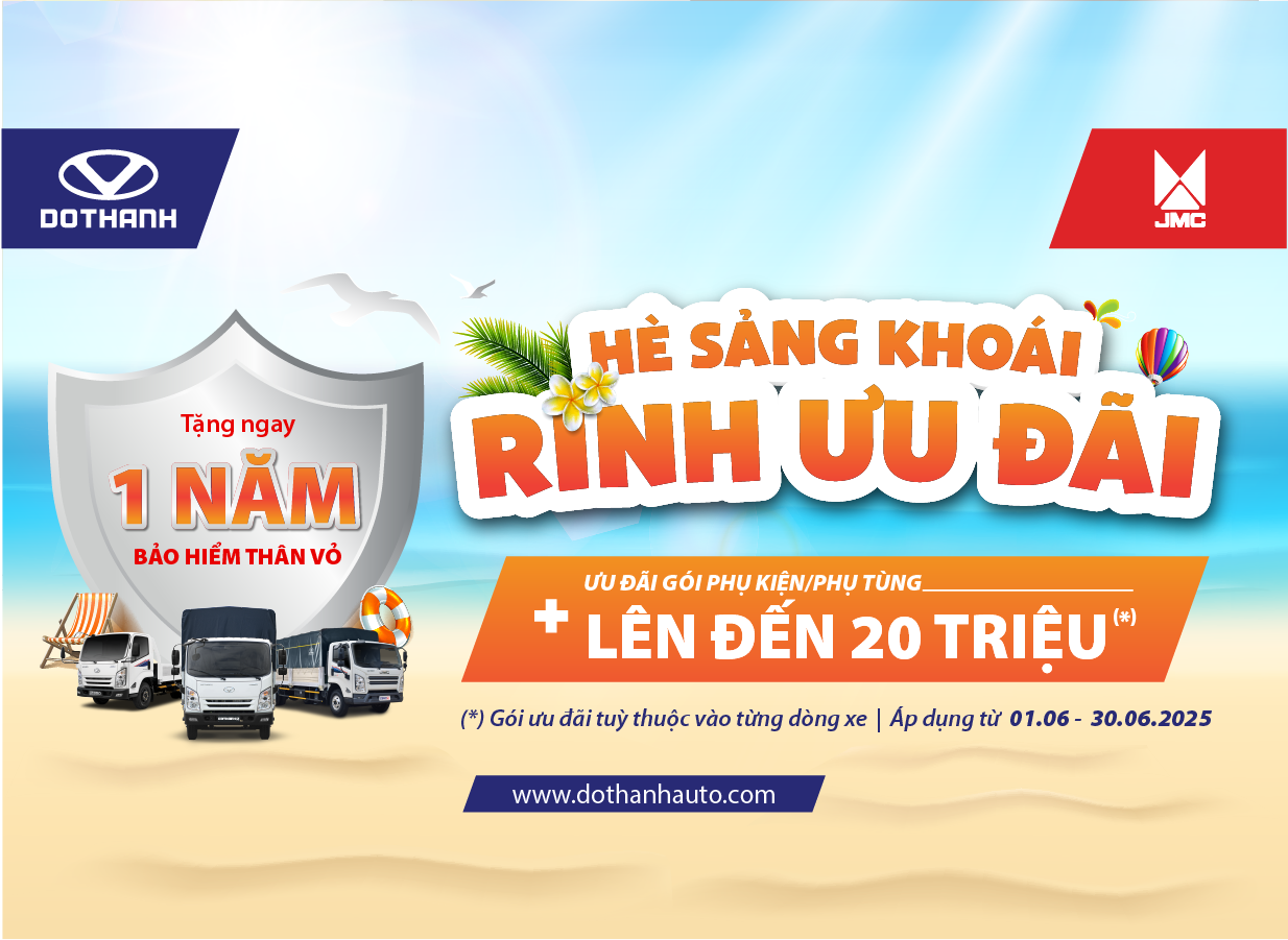 Mua xe DOTHANH IZ tặng BH thân vỏ và Phụ kiện | HÈ SẢNG KHOÁI - RINH ƯU ĐÃI