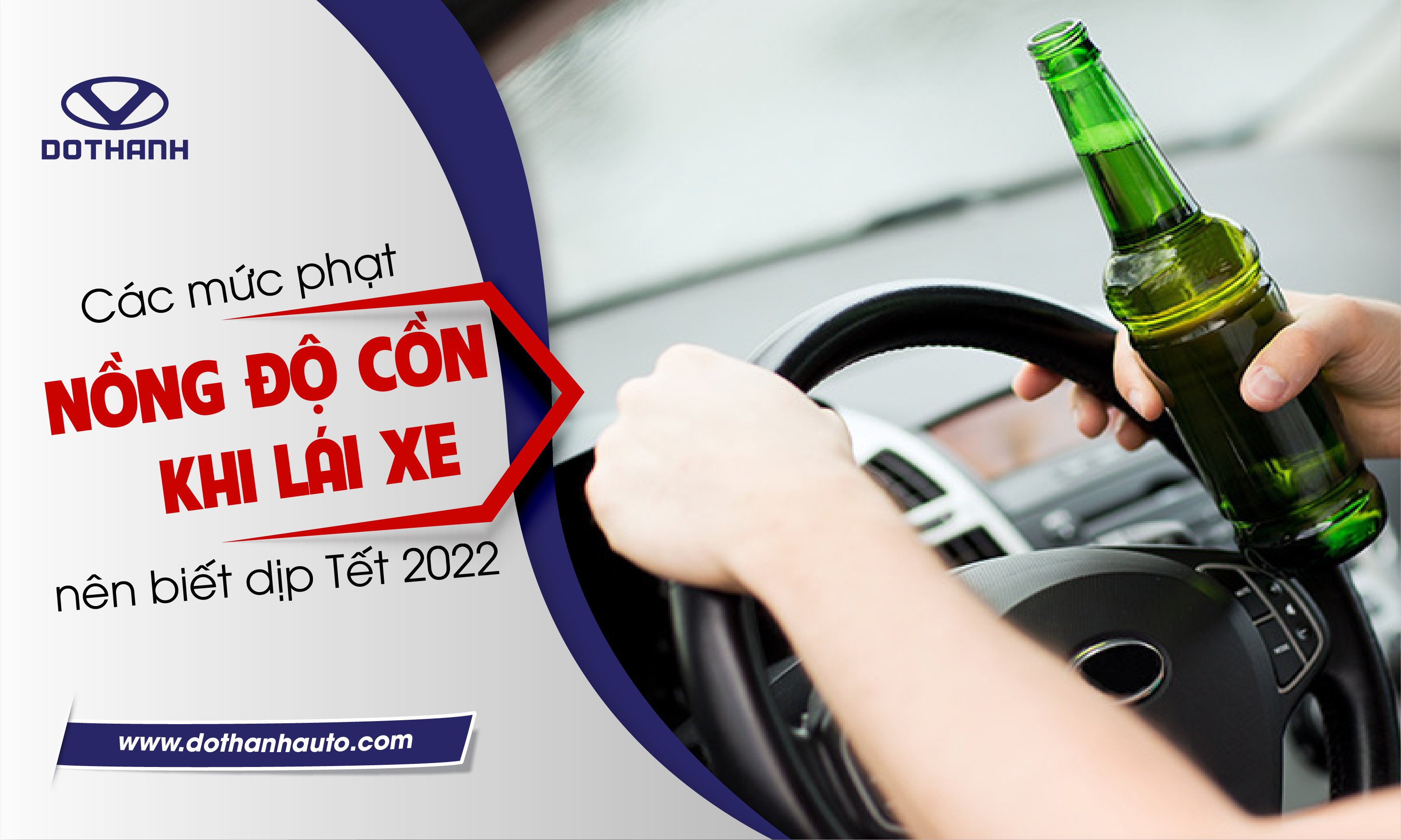 Các mức phạt nồng độ cồn lái xe nên biết dịp Tết 2022
