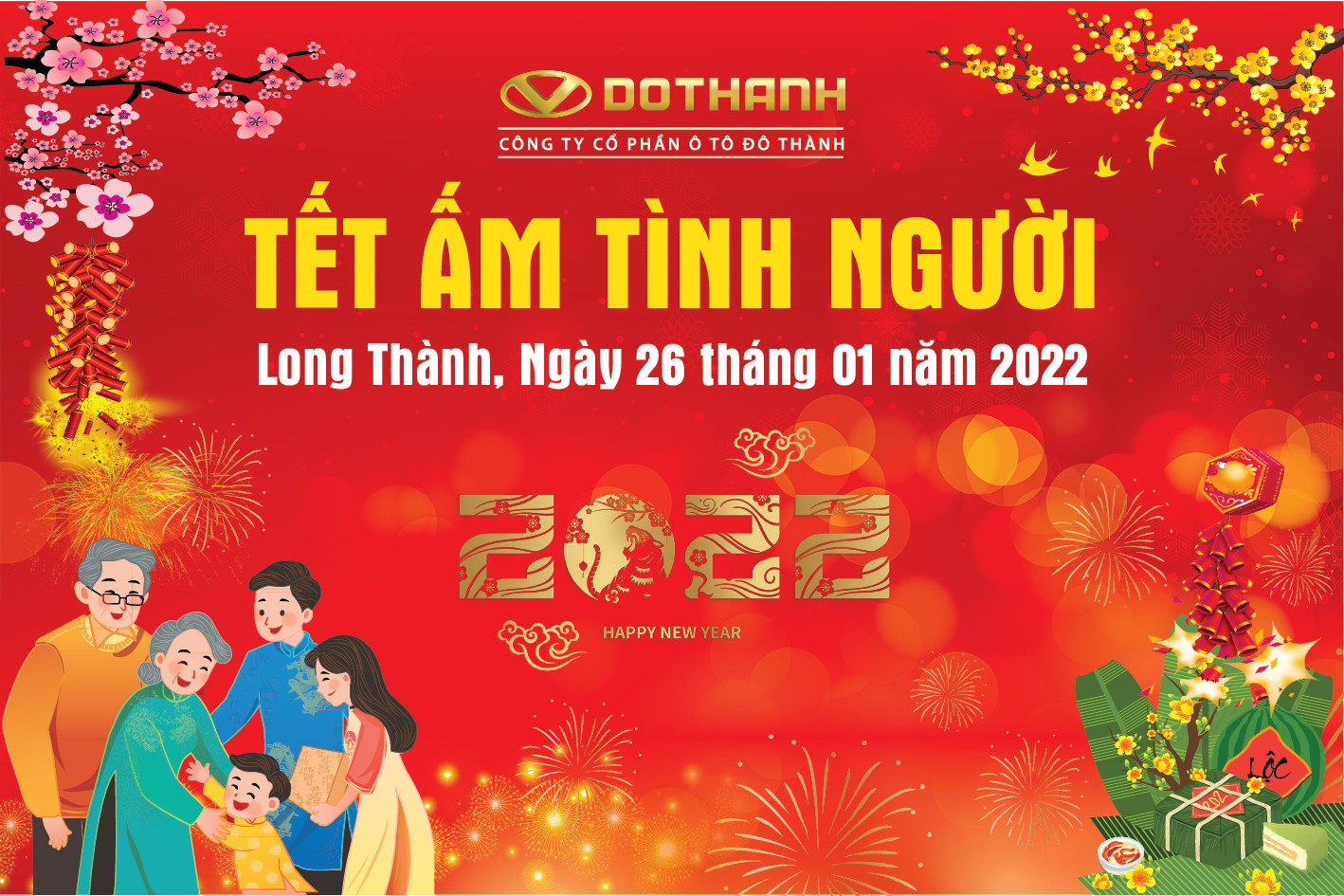Chương trình “Tết Ấm Tình Người”: Dothanh Auto trao tặng 50 suất quà Tết cho hộ nghèo