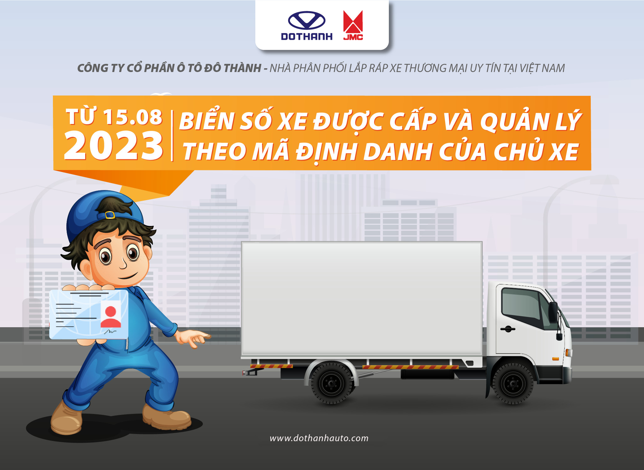 Từ 15/8/2023, biển số xe được cấp và quản lý theo mã định danh của chủ xe