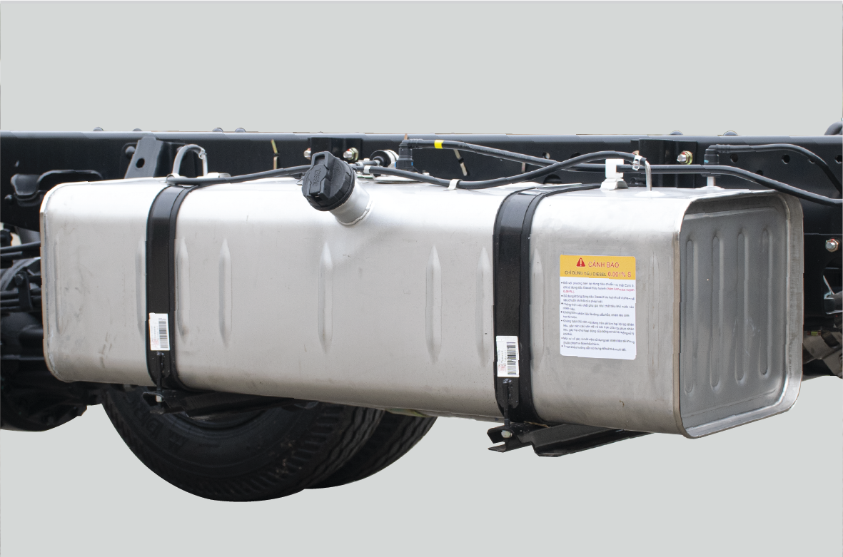 Austenitic stainless steel fuel tank