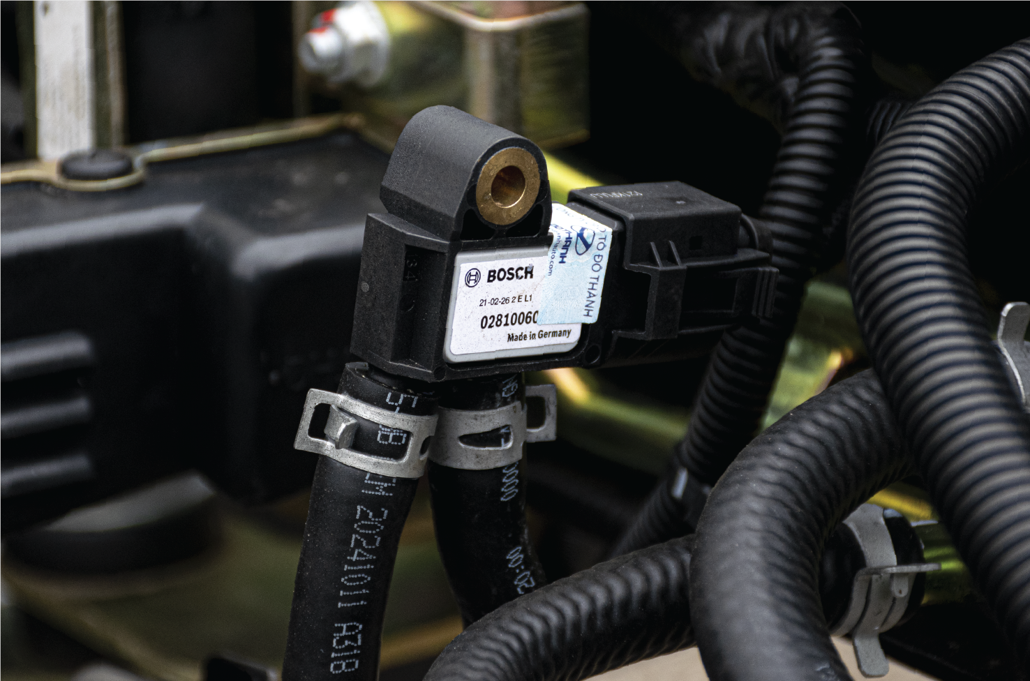 Cảm biến áp suất khí thải Bosch (Germany)