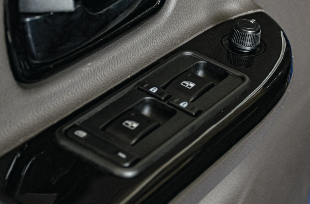 Cụm điều khiển cửa, kính và gương