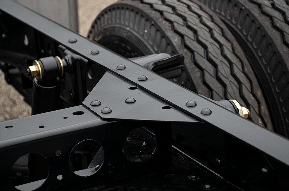 High strength steel chassis